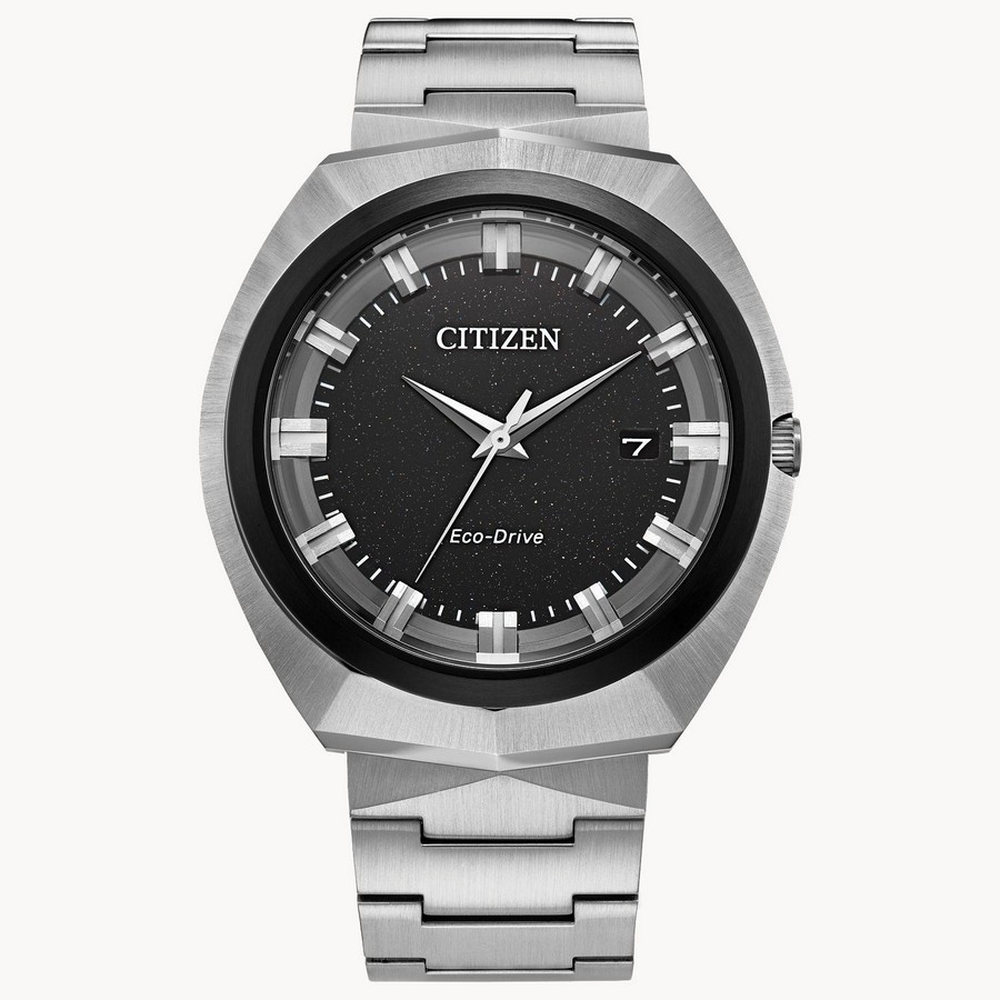 Đồng Hồ Citizen Eco-Drive 365 Nam Xám Đen