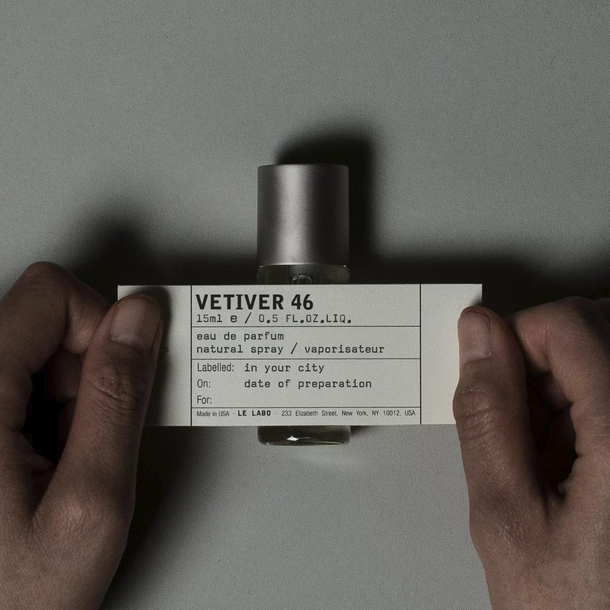 Nước Hoa Le Labo Vetiver 46 15ml