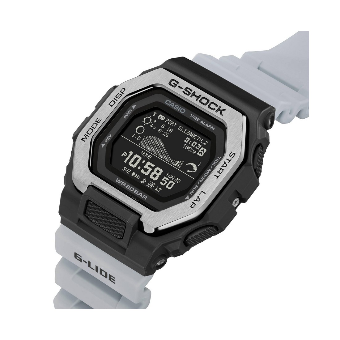 Đồng Hồ Casio Gbx-100Tt-8 Nam Đen Xám