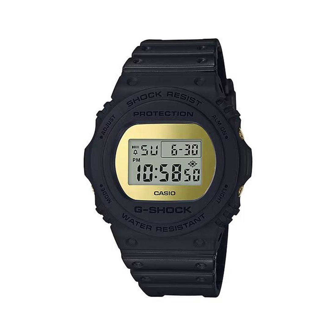 Đồng Hồ Casio Dw-5700Bbmb-1 Nam Đen Vàng