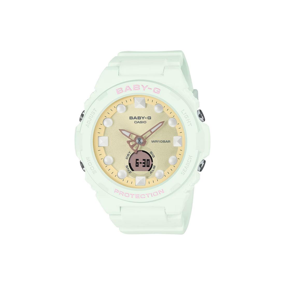 Đồng Hồ Casio Bga-320Fh-3A Nữ Xanh Pastel