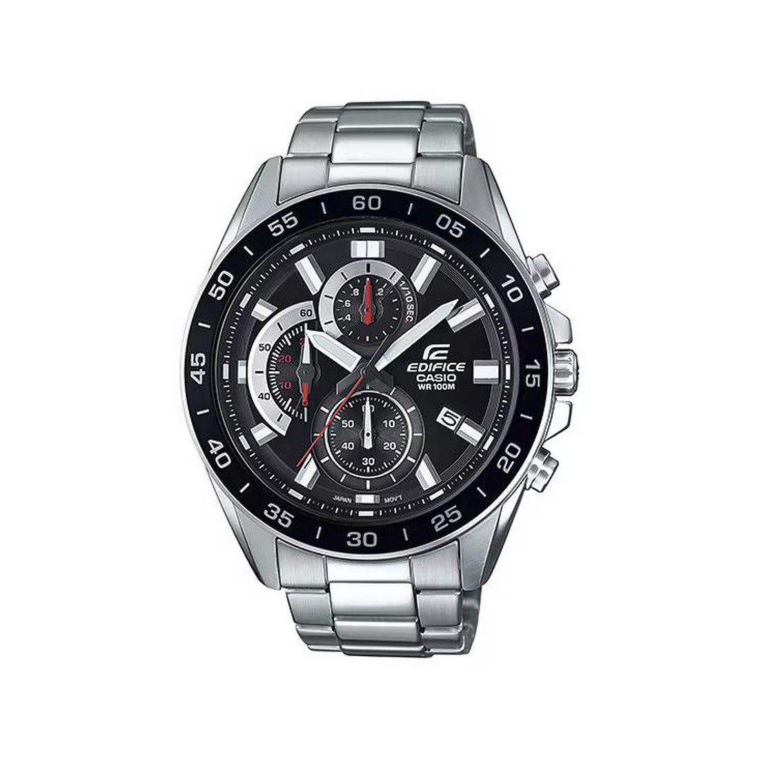 Đồng Hồ Casio Efv-550D-1Av Nam Đen Xám