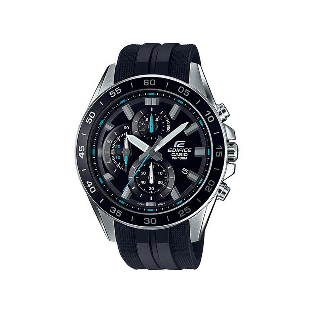 Đồng Hồ Casio Efv-550P-1Av Nam Đen Xám