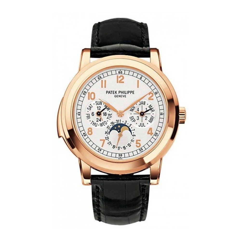 Đồng Hồ Patek Philippe Grand Complications 5074R-012 42mm Nam Trắng Vàng Đen