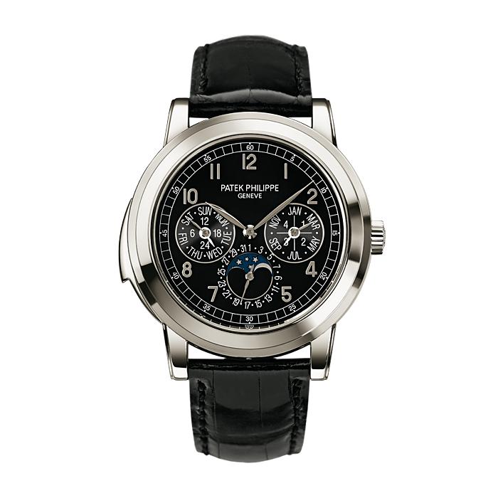 Đồng Hồ Patek Philippe Grand Complications 5074P-001 42mm Nam Đen Xám