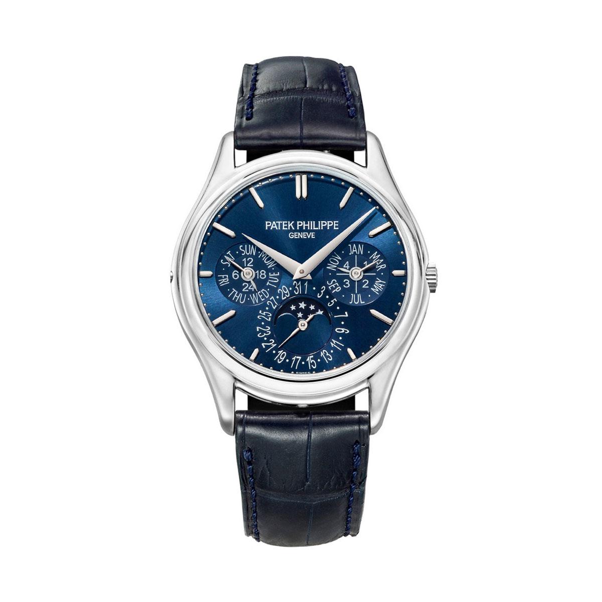 Đồng Hồ Patek Philippe Grand Complications 5140P-001 37.2mm Nam Xanh Xám Đen