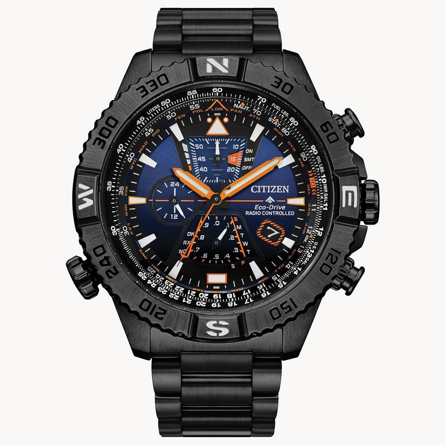 Đồng Hồ Citizen Promaster Navihawk A-T Nam Đen Xanh