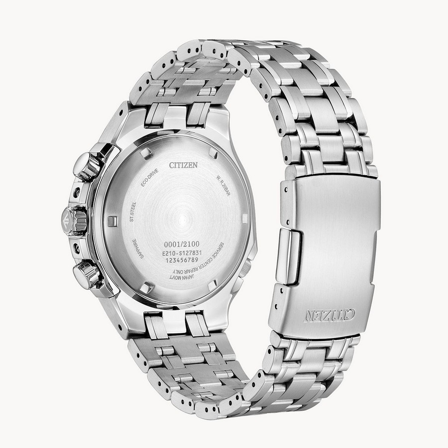 Đồng Hồ Citizen Caliber 2100 Nam Xám Đen Trắng