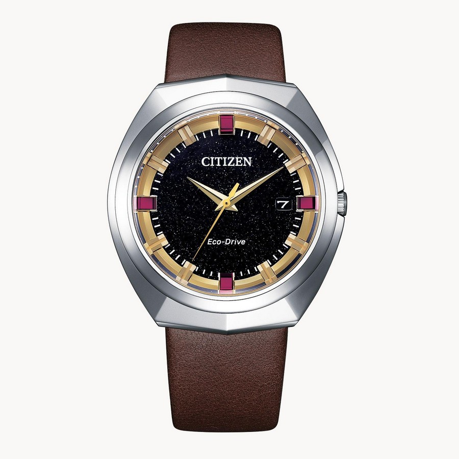 Đồng Hồ Citizen Eco-Drive 365 Nam Xám Nâu Đen