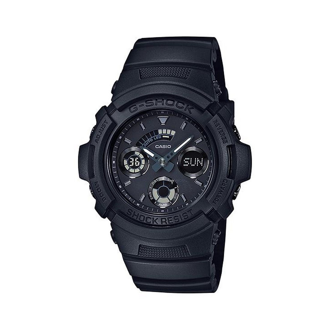 Đồng Hồ Casio Aw-591Bb-1A Nam Đen