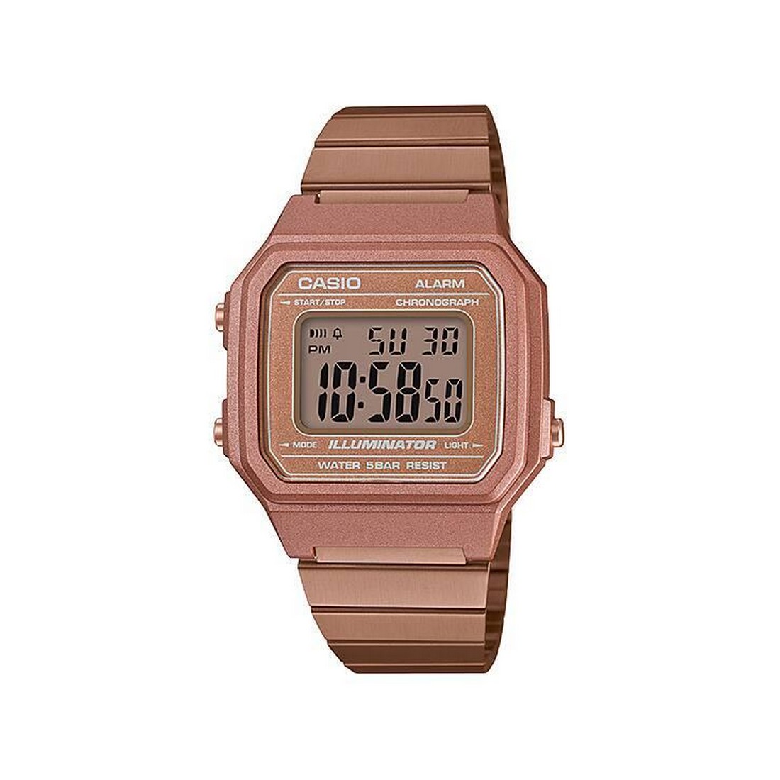 Đồng Hồ Casio B650Wc-5A Nam Nâu