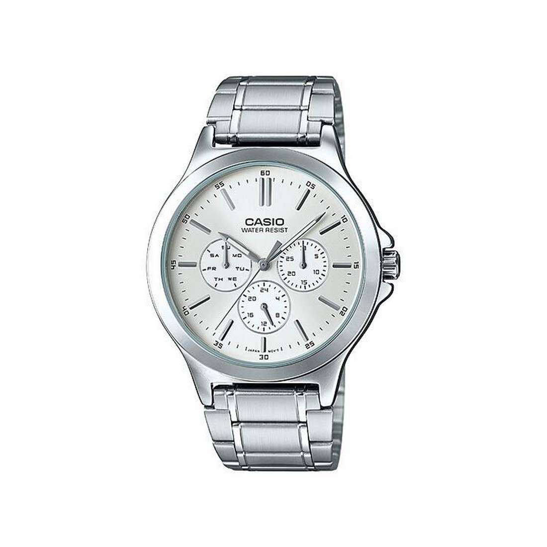 Đồng Hồ Casio Mtp-V300D-7A Nam Xám