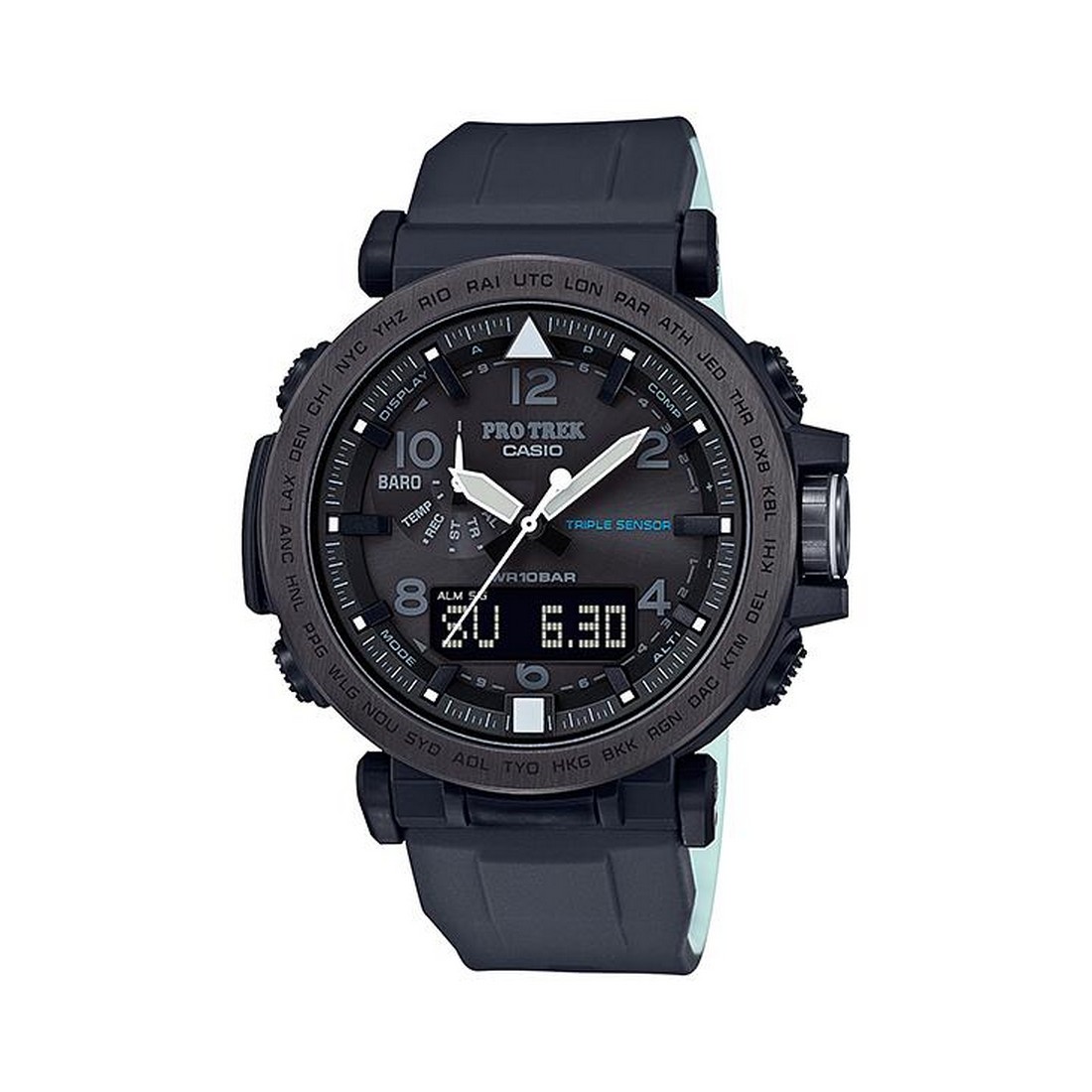 Đồng Hồ Casio Prg-650Y-1 Nam Đen Xanh