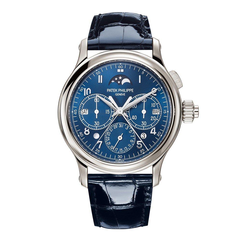 Đồng Hồ Patek Philippe Grand Complications 5372P-001 38.3mm Nam Xanh Xám