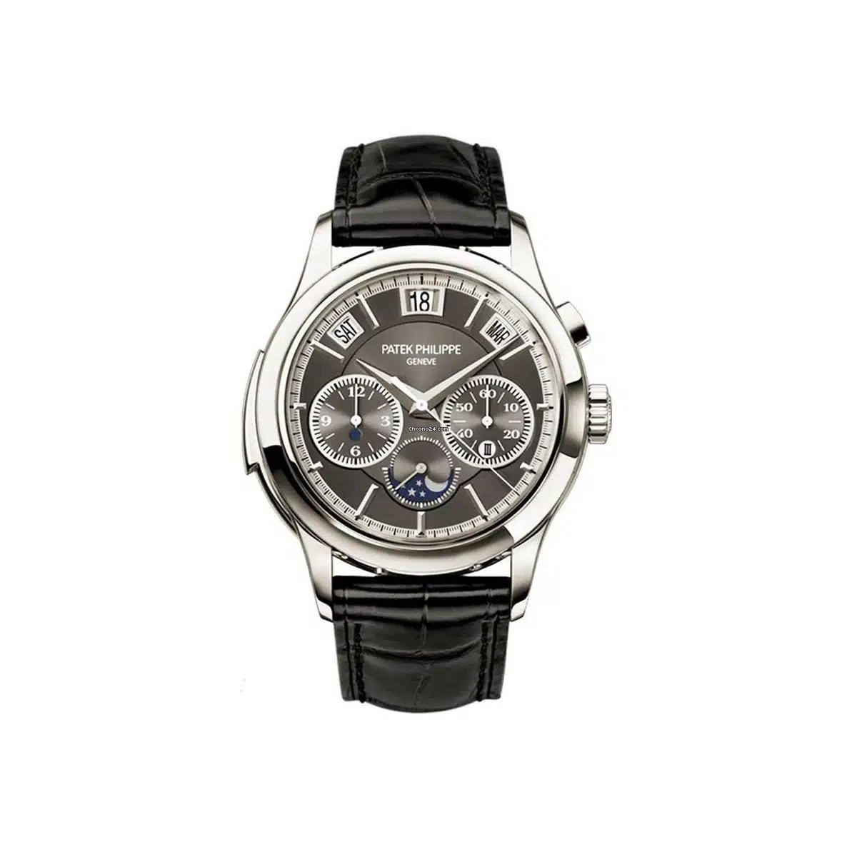 Đồng Hồ Patek Philippe Grand Complications 5208P 42mm Nam Xám Đen