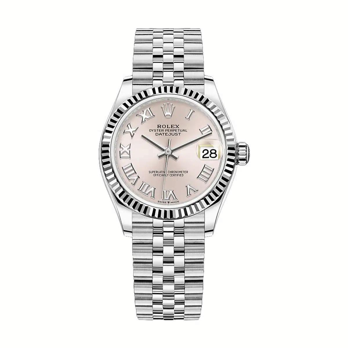 Đồng Hồ Rolex Datejust 278274-0020 31mm Nữ Hồng Xám