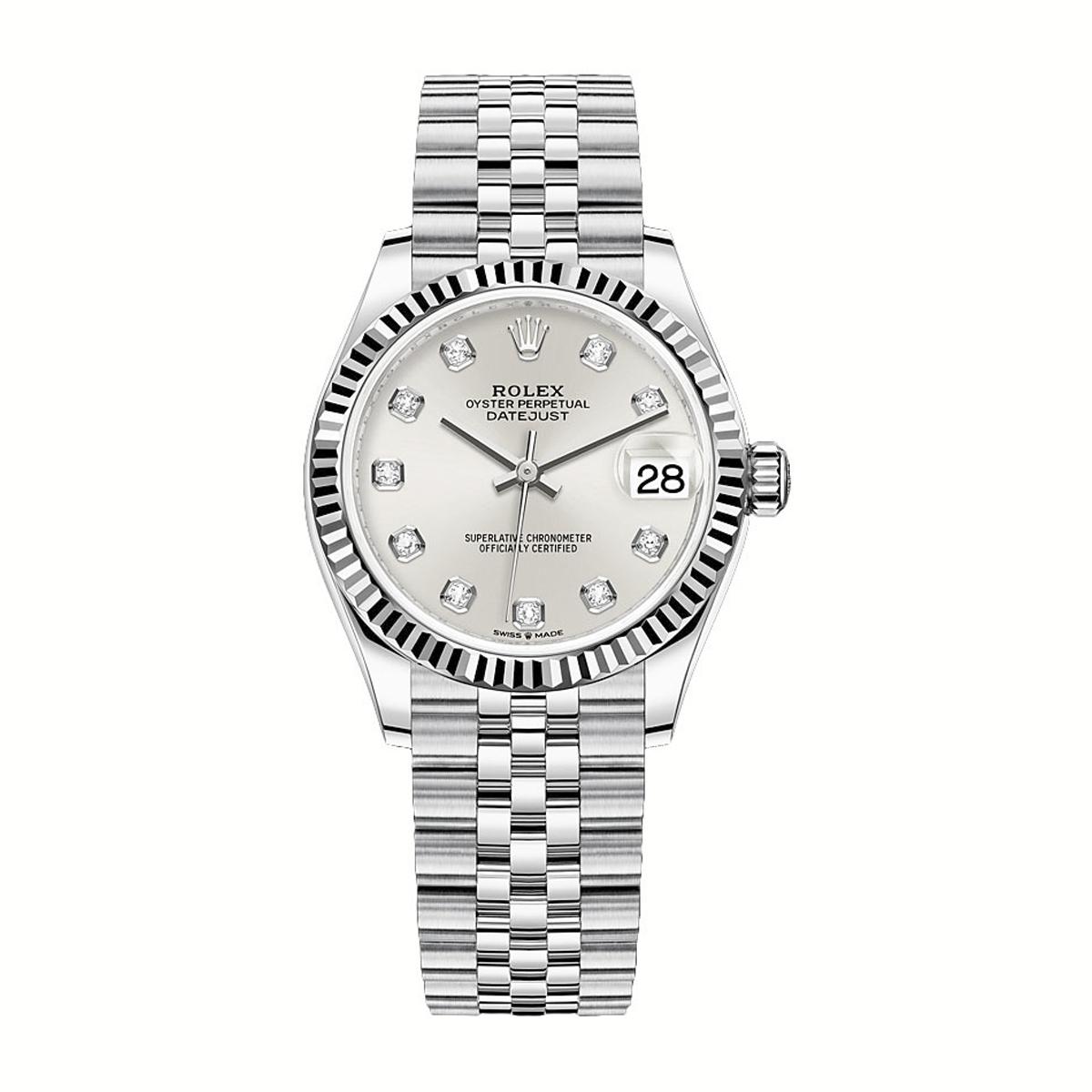 Đồng Hồ Rolex Datejust 278274-0030 31mm Nữ Xám