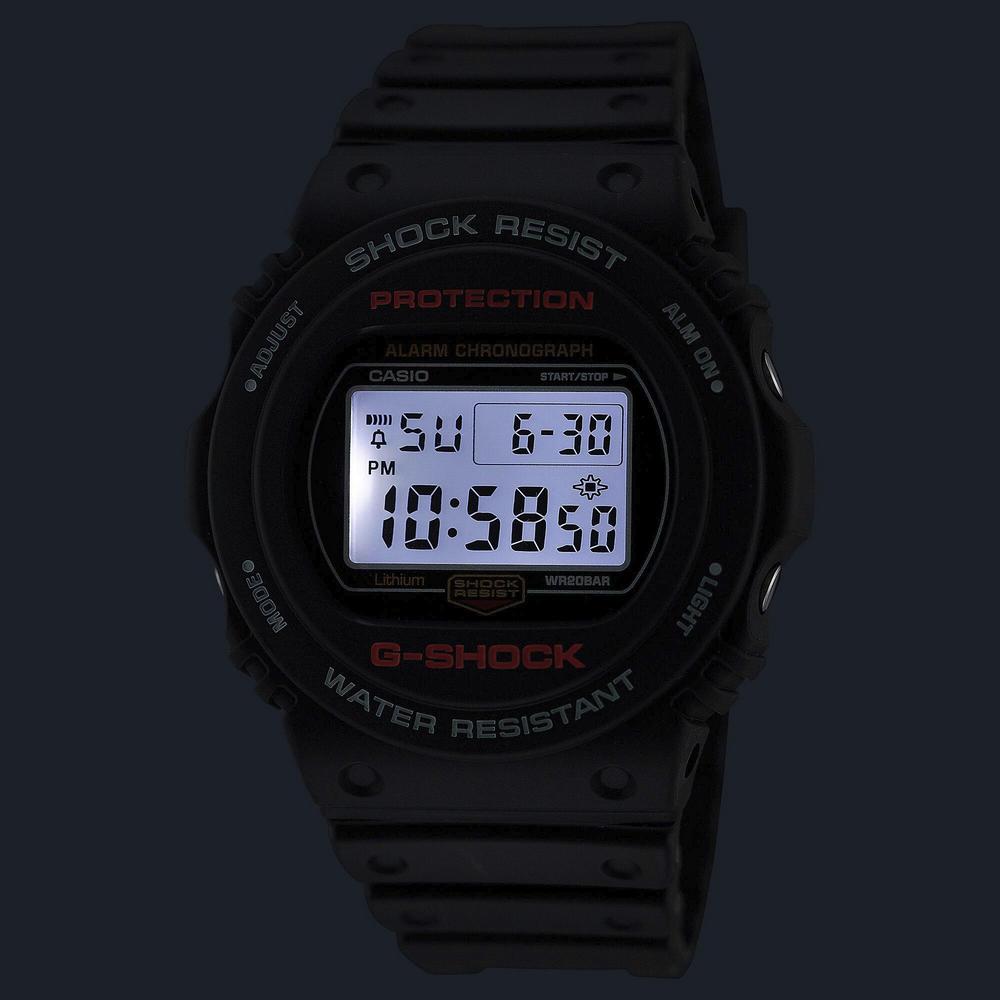 Đồng Hồ Casio Dw-5750Ue-1 Nam Đen