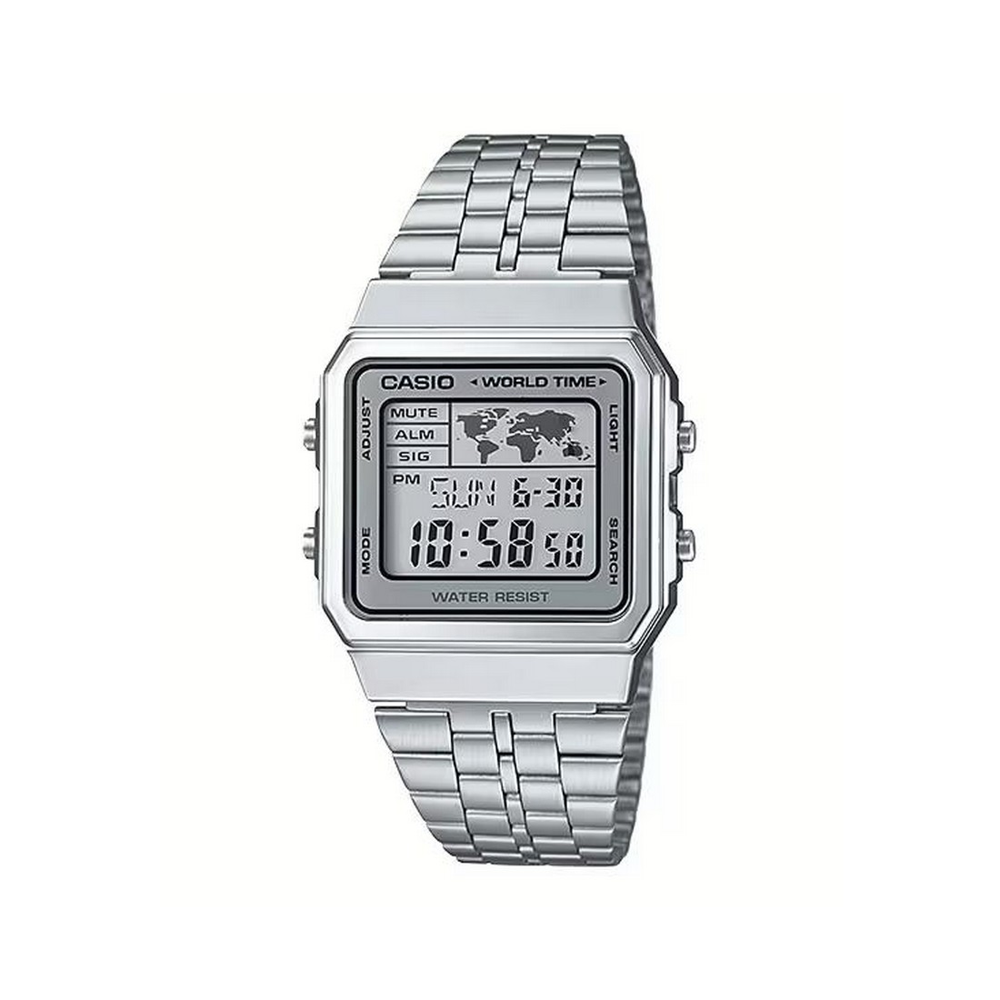 Đồng Hồ Casio A500Wa-7 Nam Xám