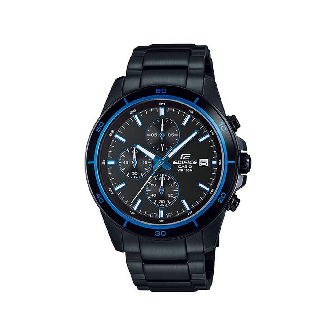 Đồng Hồ Casio Efr-526Bk-1A2V Nam Đen Xanh