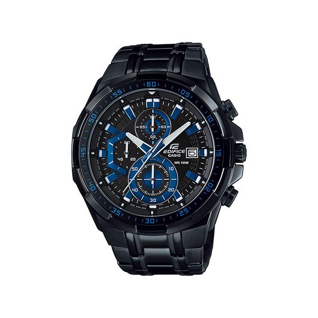 Đồng Hồ Casio Efr-539Bk-1A2V Nam Đen Xanh