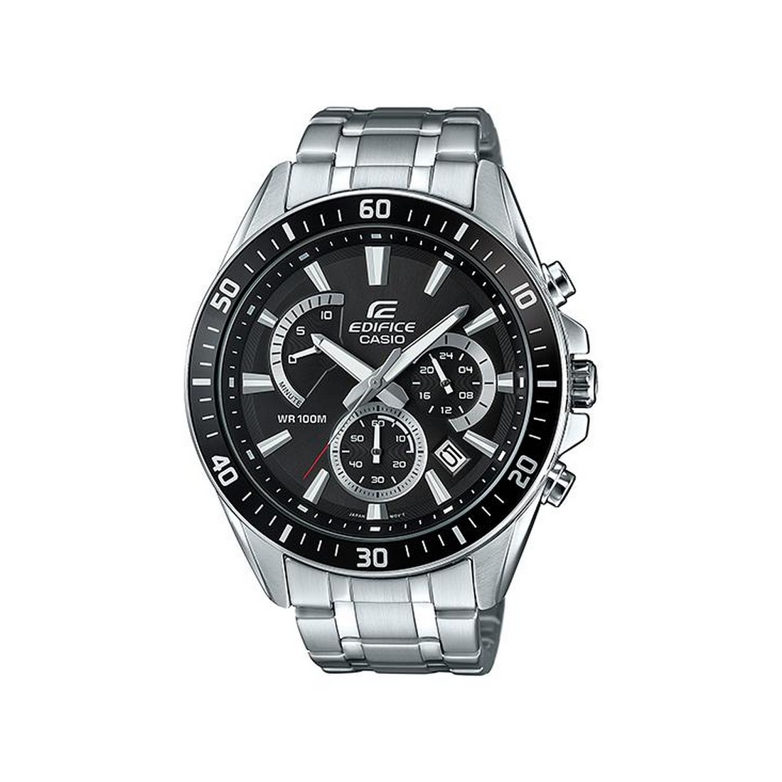 Đồng Hồ Casio Efr-552D-1Av Nam Đen Xám