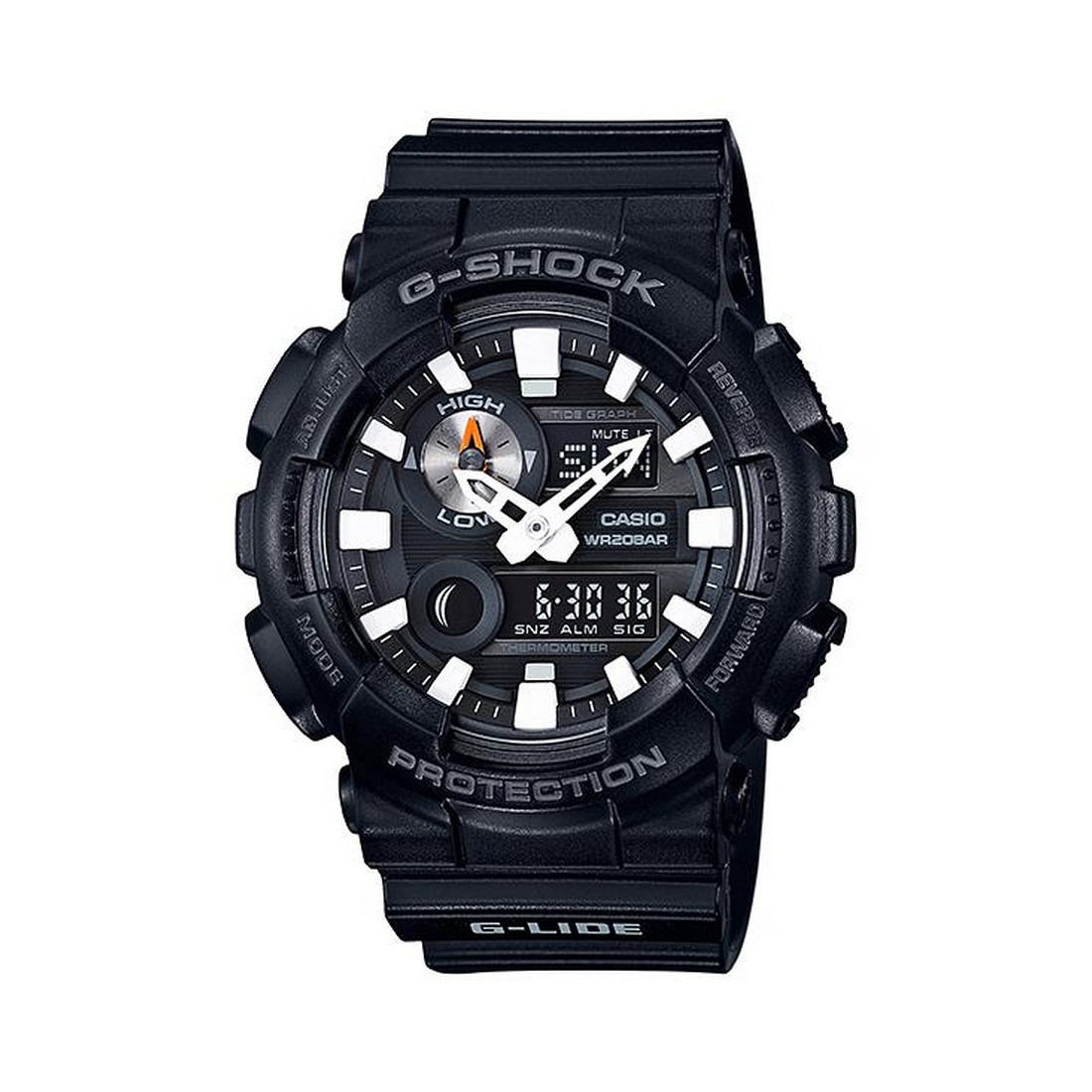 Đồng Hồ Casio Gax-100B-1A Nam Đen Trắng