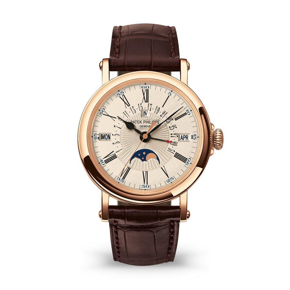 Đồng Hồ Patek Philippe Grand Complications 5159R-001 38mm Nam Vàng Nâu