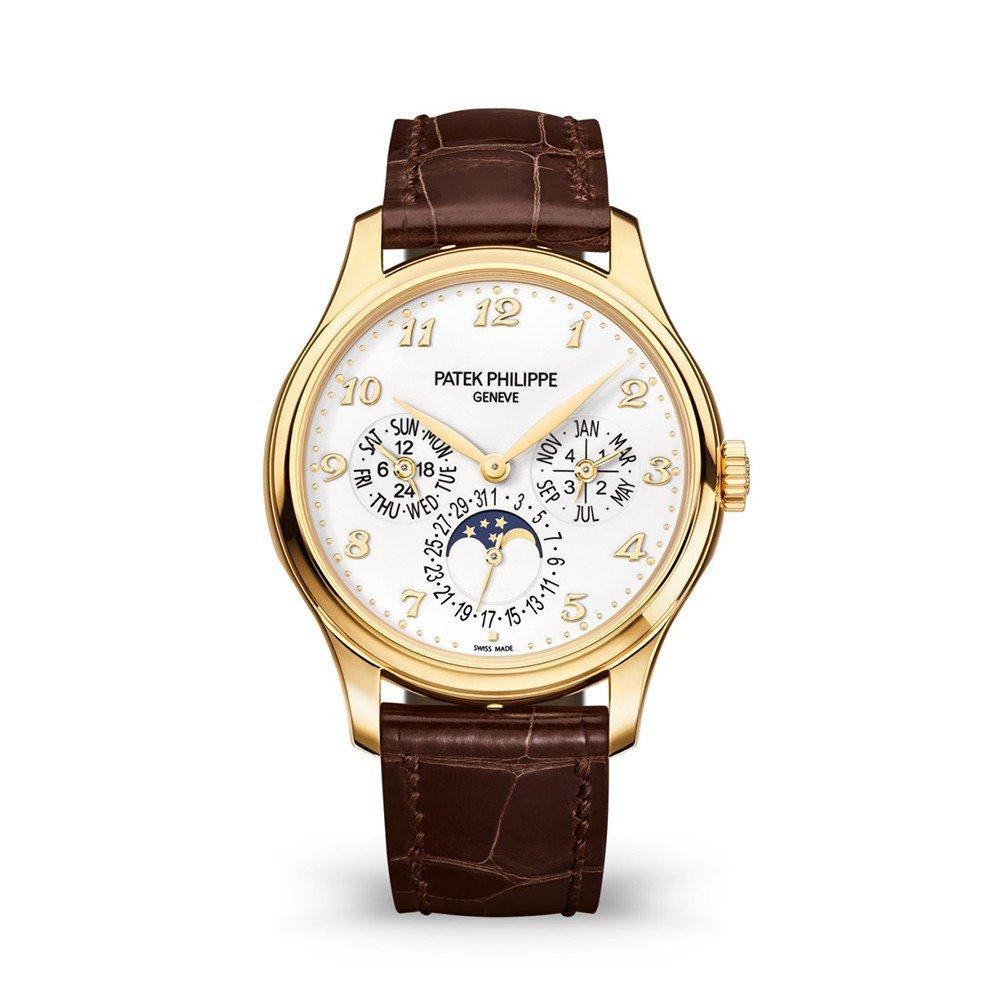 Đồng Hồ Patek Philippe Grand Complications 5327J-001 39mm Nam Trắng Vàng Nâu