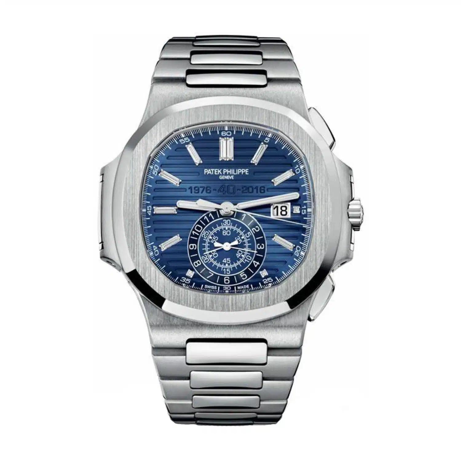 Đồng Hồ Patek Philippe Nautilus 5976/1G 44mm Nam Xanh Xám