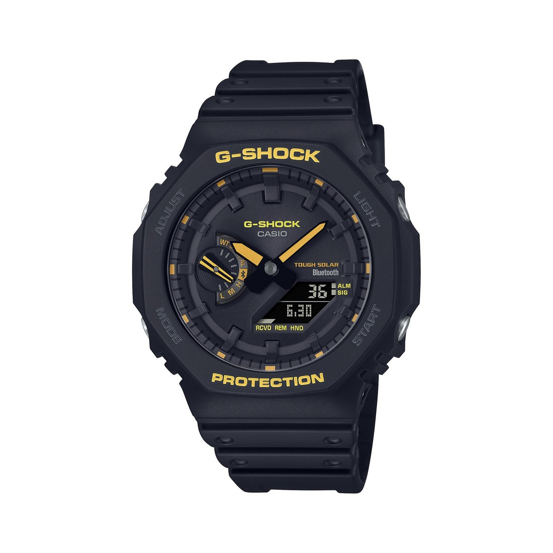 Đồng Hồ Casio Ga-B2100Cy-1A Nam Đen Vàng