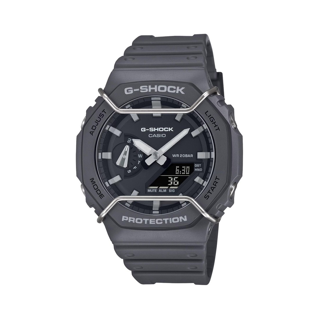 Đồng Hồ Casio Ga-2100Pts-8A Nam Xám Đen