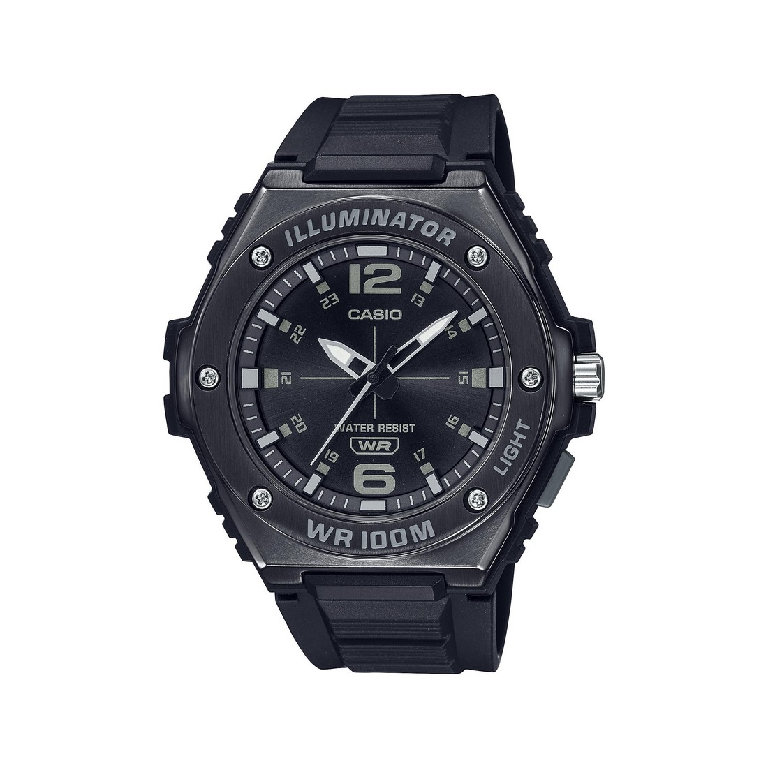 Đồng Hồ Casio Mwa-100Hb-1Av Nam Đen Trắng