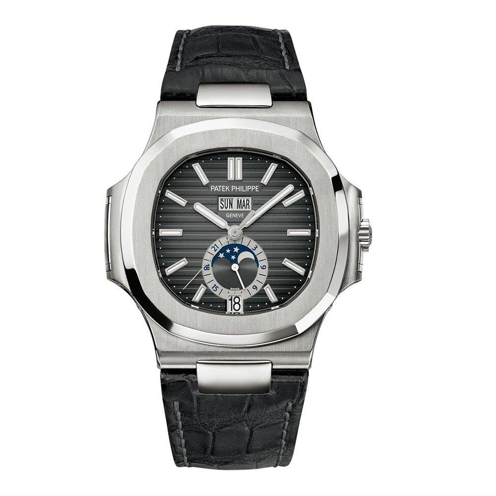 Đồng Hồ Patek Philippe Nautilus 5726A-001 40.5mm Nam Đen Xám