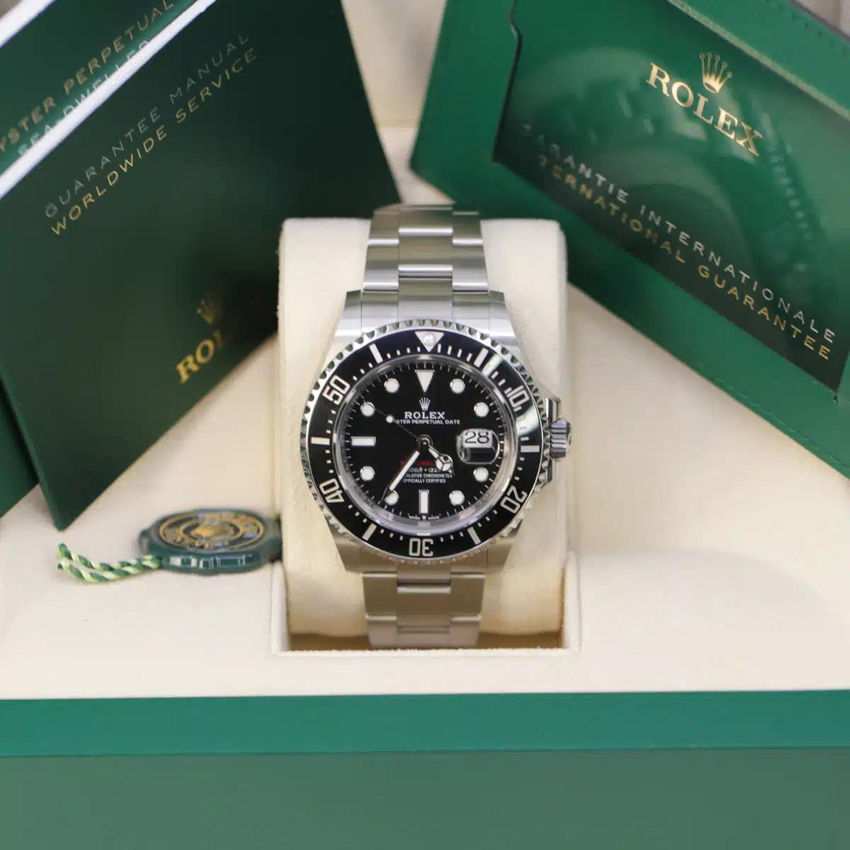 Đồng Hồ Rolex Sea-Dweller 126600 43mm Nam Đen Xám