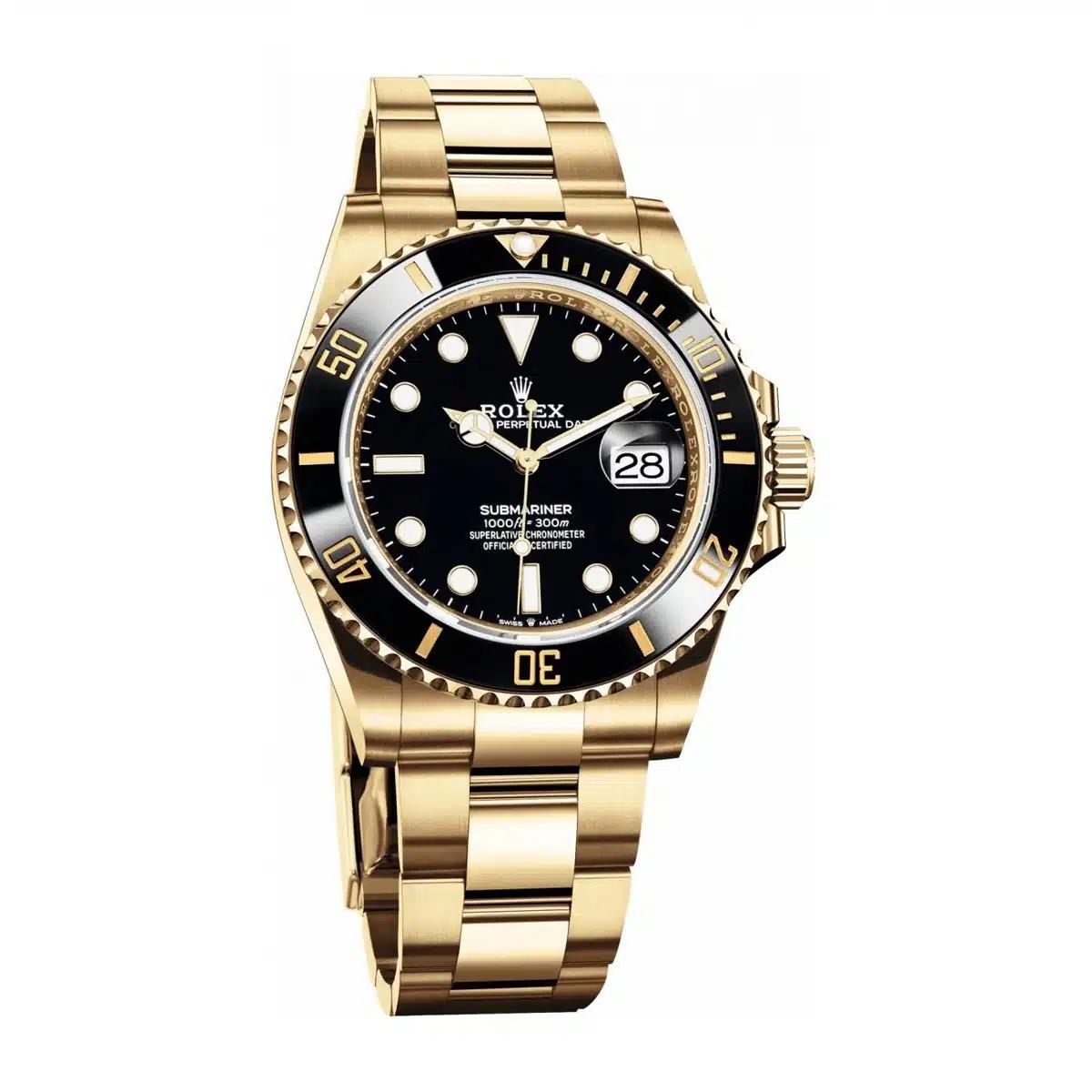 Đồng Hồ Rolex Submariner 126618LN-0002 41mm Nam Đen Vàng