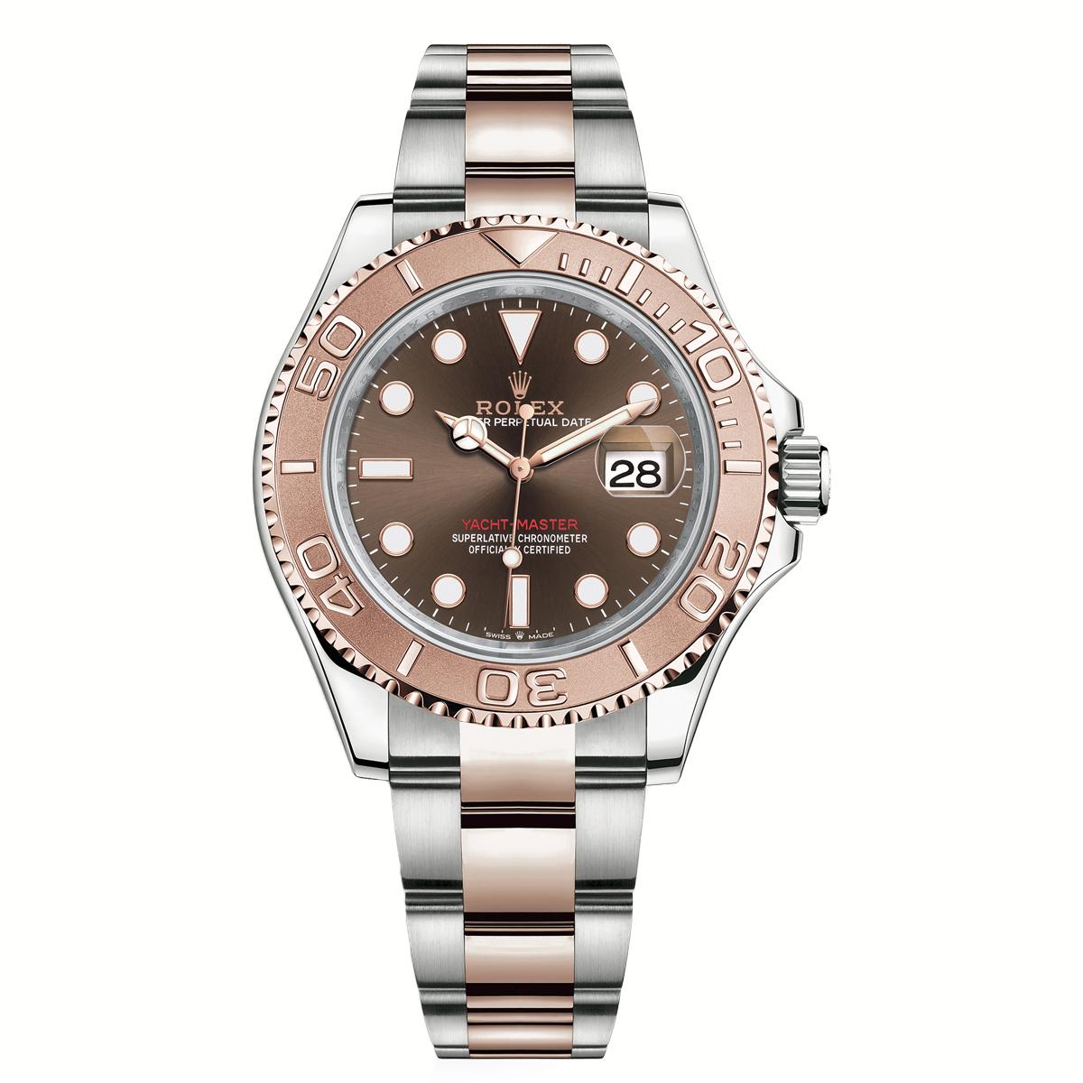 Đồng Hồ Rolex Yacht-Master 126621 40mm Nam Nâu Xám