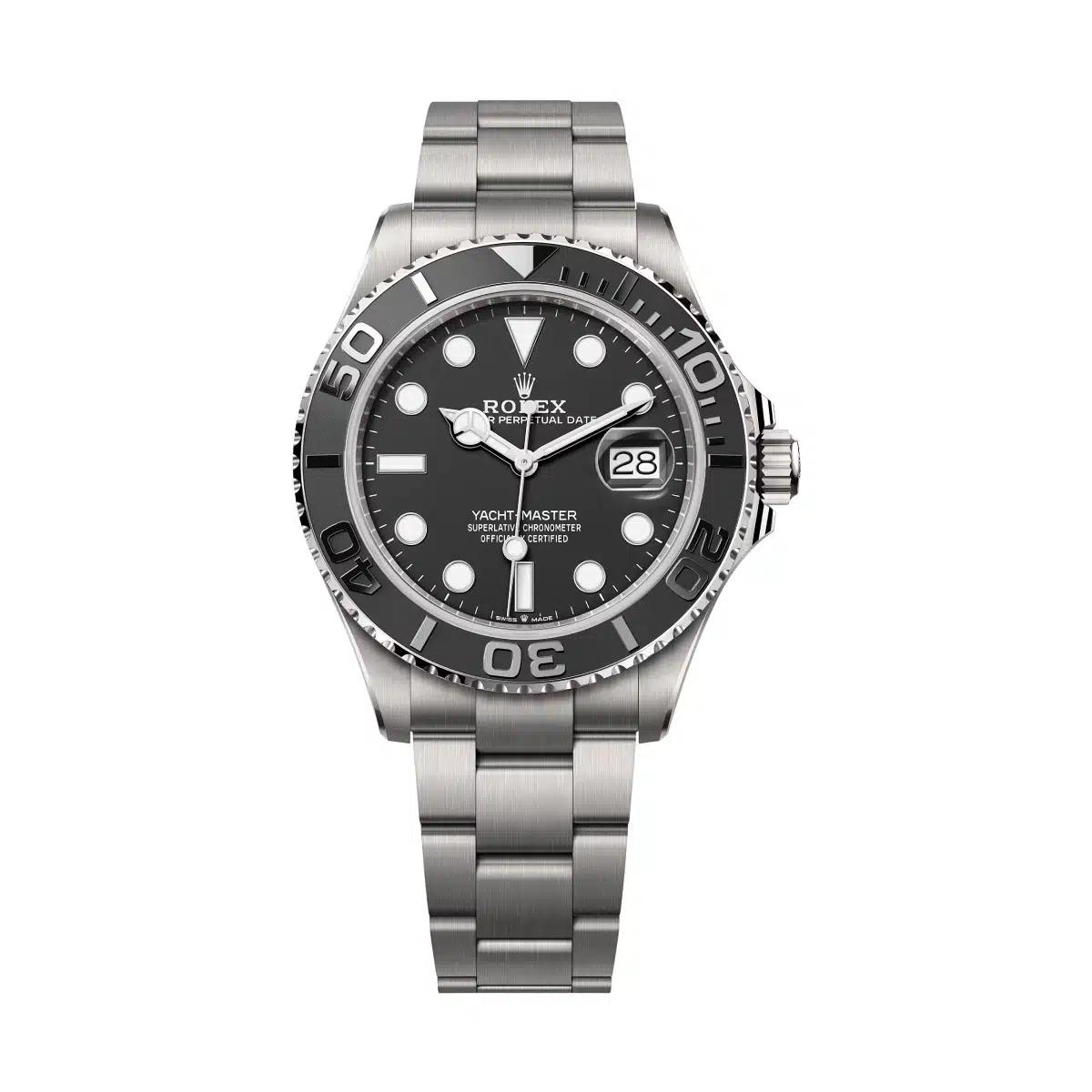 Đồng Hồ Rolex Yacht Master 226627-001 42mm Nam Xám Đen