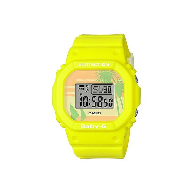 Đồng Hồ Casio Bgd-560Bc-9 Nữ Vàng Neon