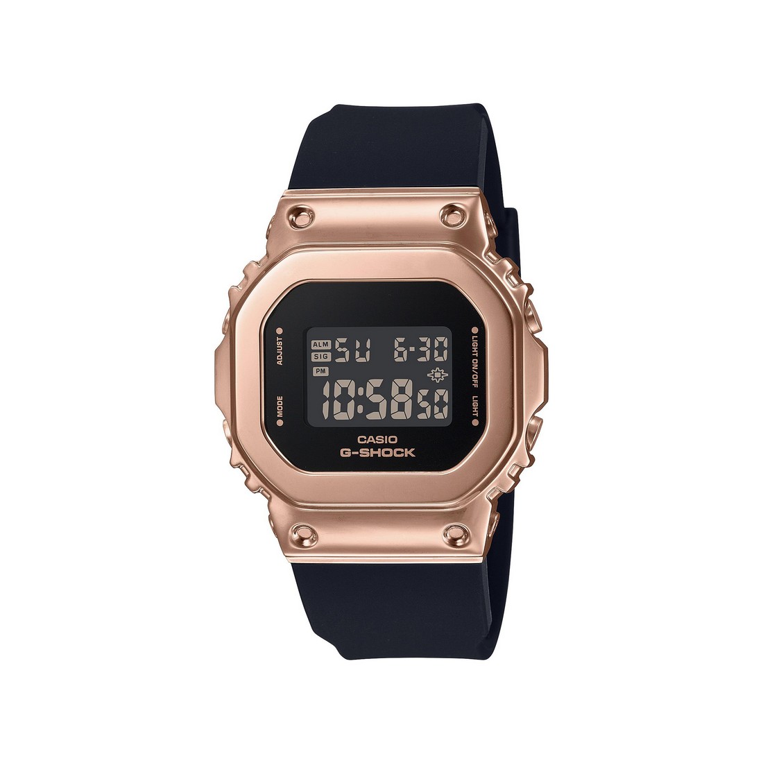 Đồng Hồ Casio Gm-S5600Pg-1 Nữ Vàng Hồng Đen