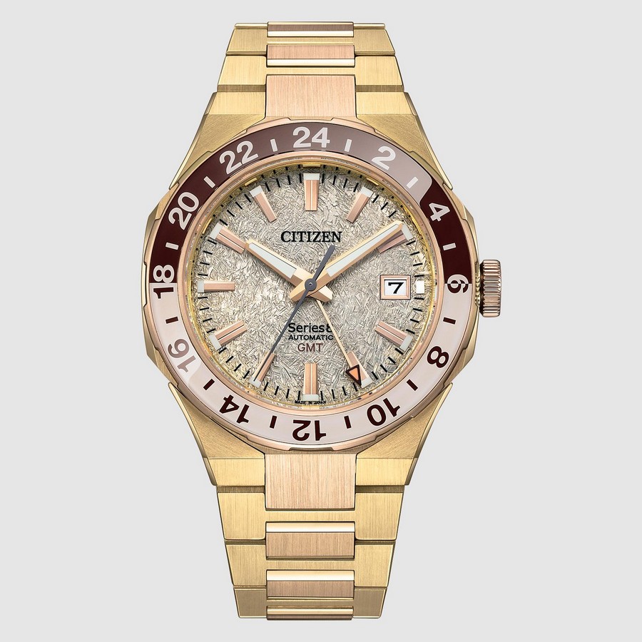 Đồng Hồ Citizen Series8 Gmt Nam Vàng