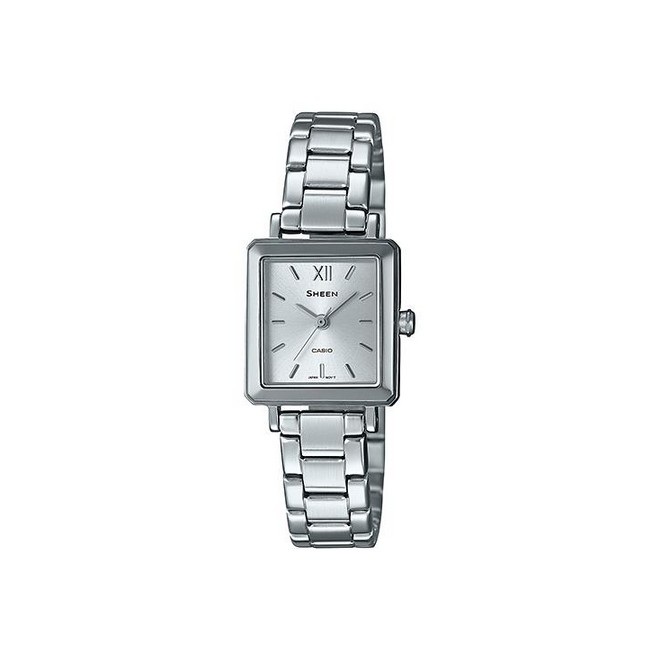 Đồng Hồ Casio She-4538D-7A Nữ Xám