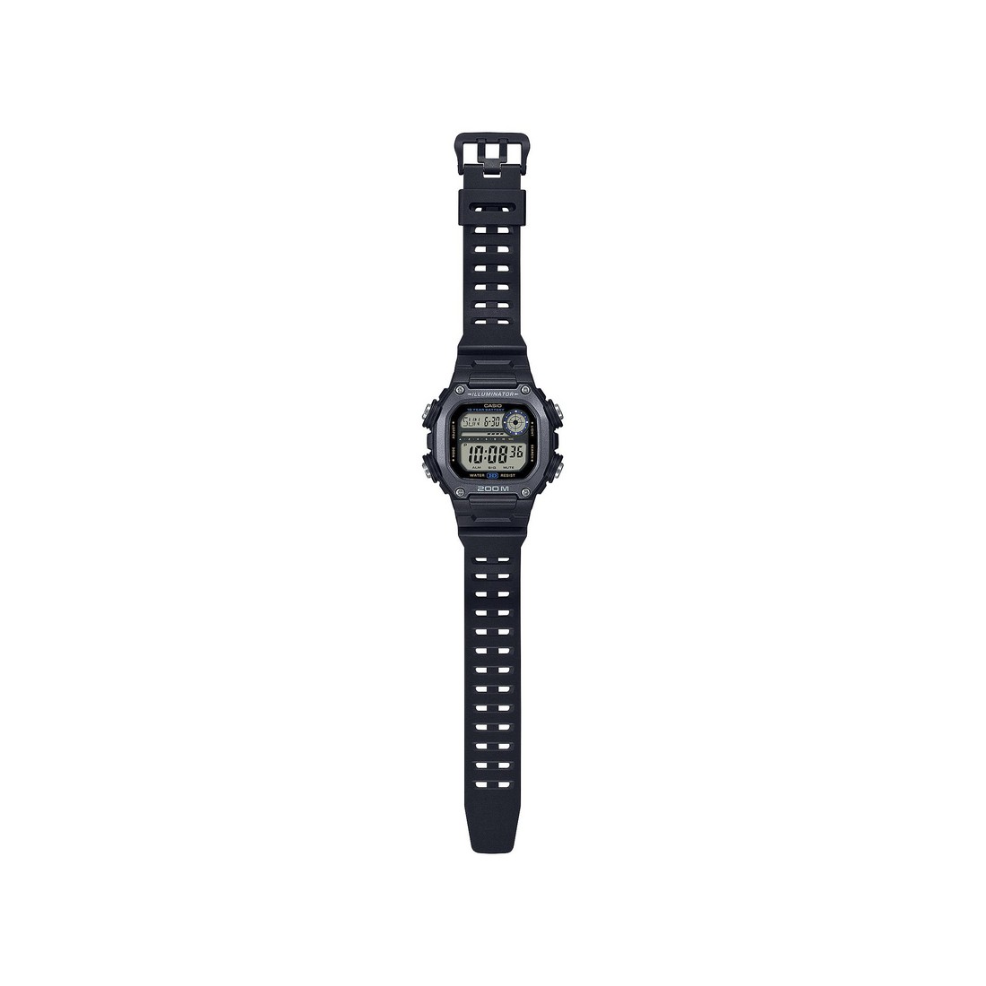 Đồng Hồ Casio Dw-291Hx-1Av Nam Đen Xám