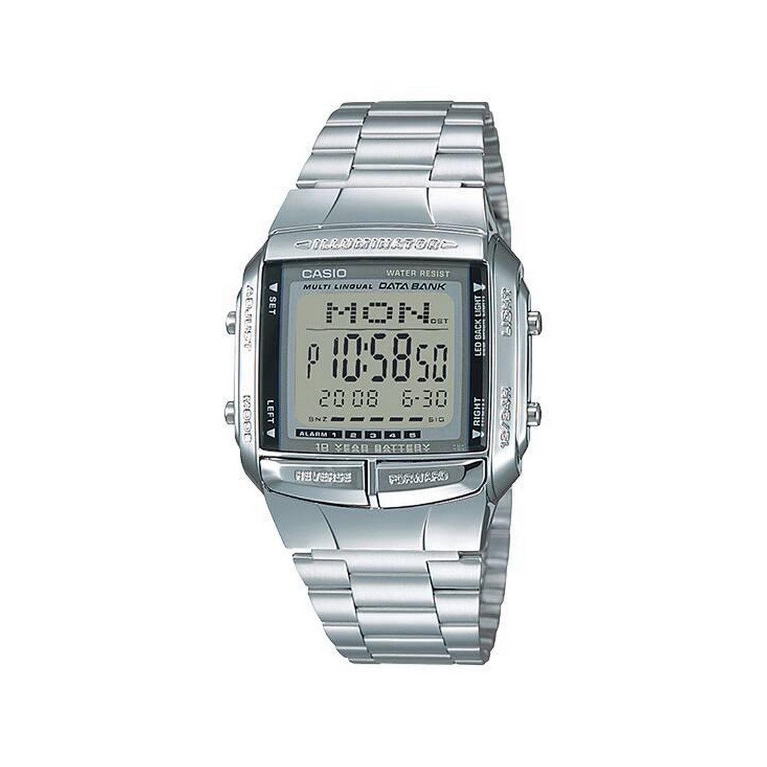 Đồng Hồ Casio Db-360-1A Nam Xám