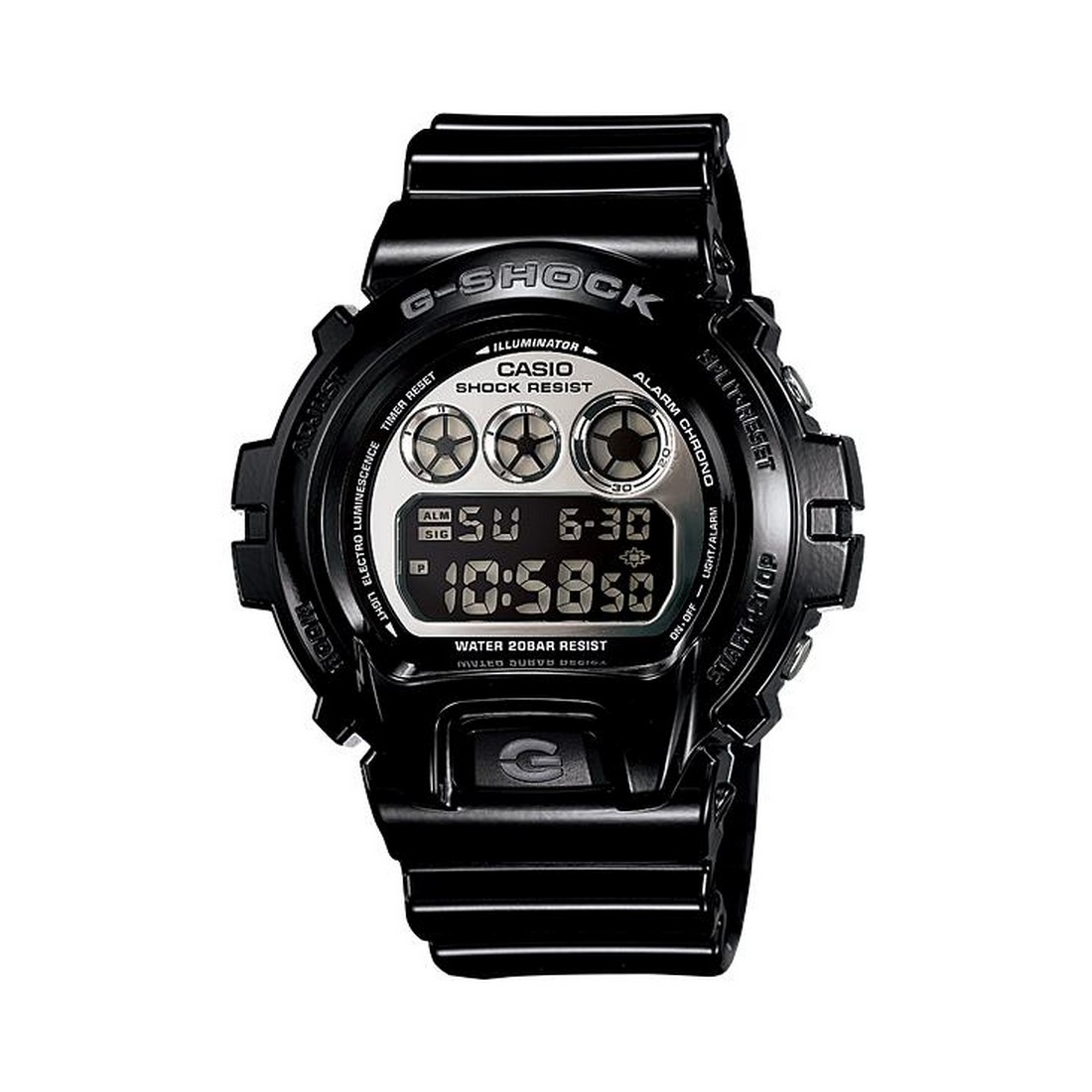 Đồng Hồ Casio Dw-6900Nb-1 Nam Đen Xám