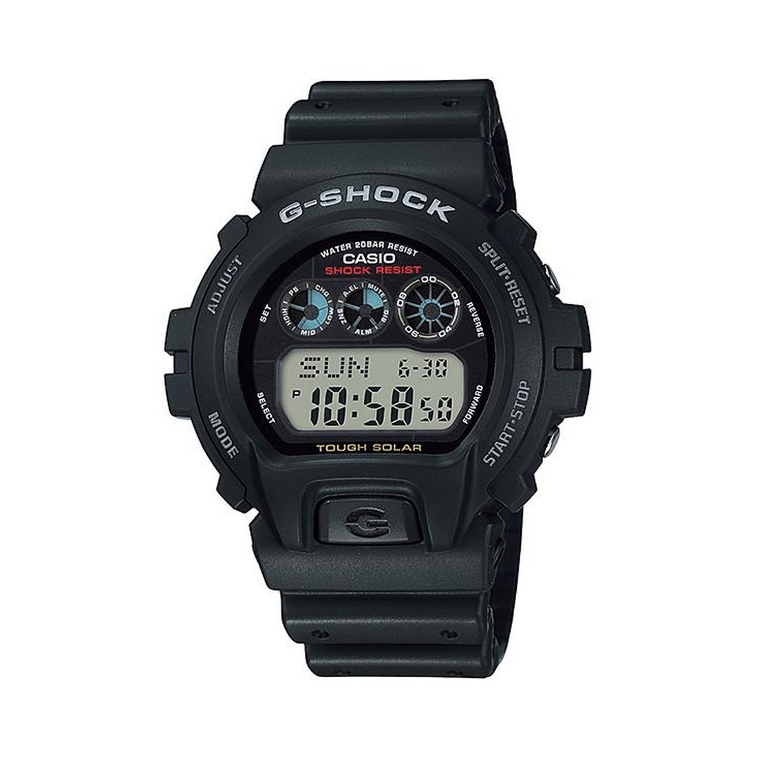 Đồng Hồ Casio G-6900-1 Nam Đen