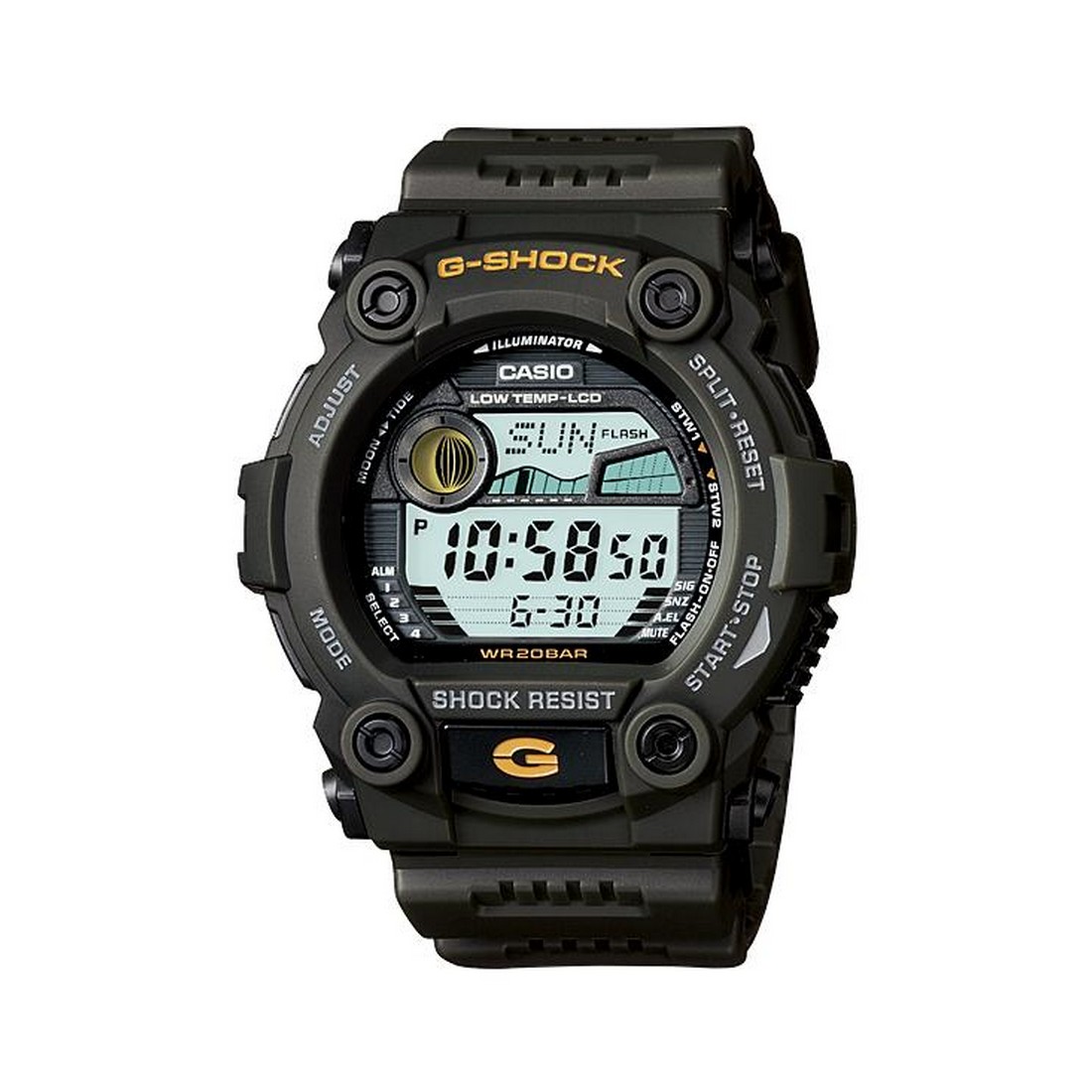 Đồng Hồ Casio G-7900-3 Nam Đen