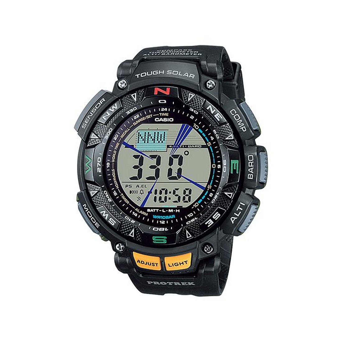 Đồng Hồ Casio Prg-240-1 Nam Đen