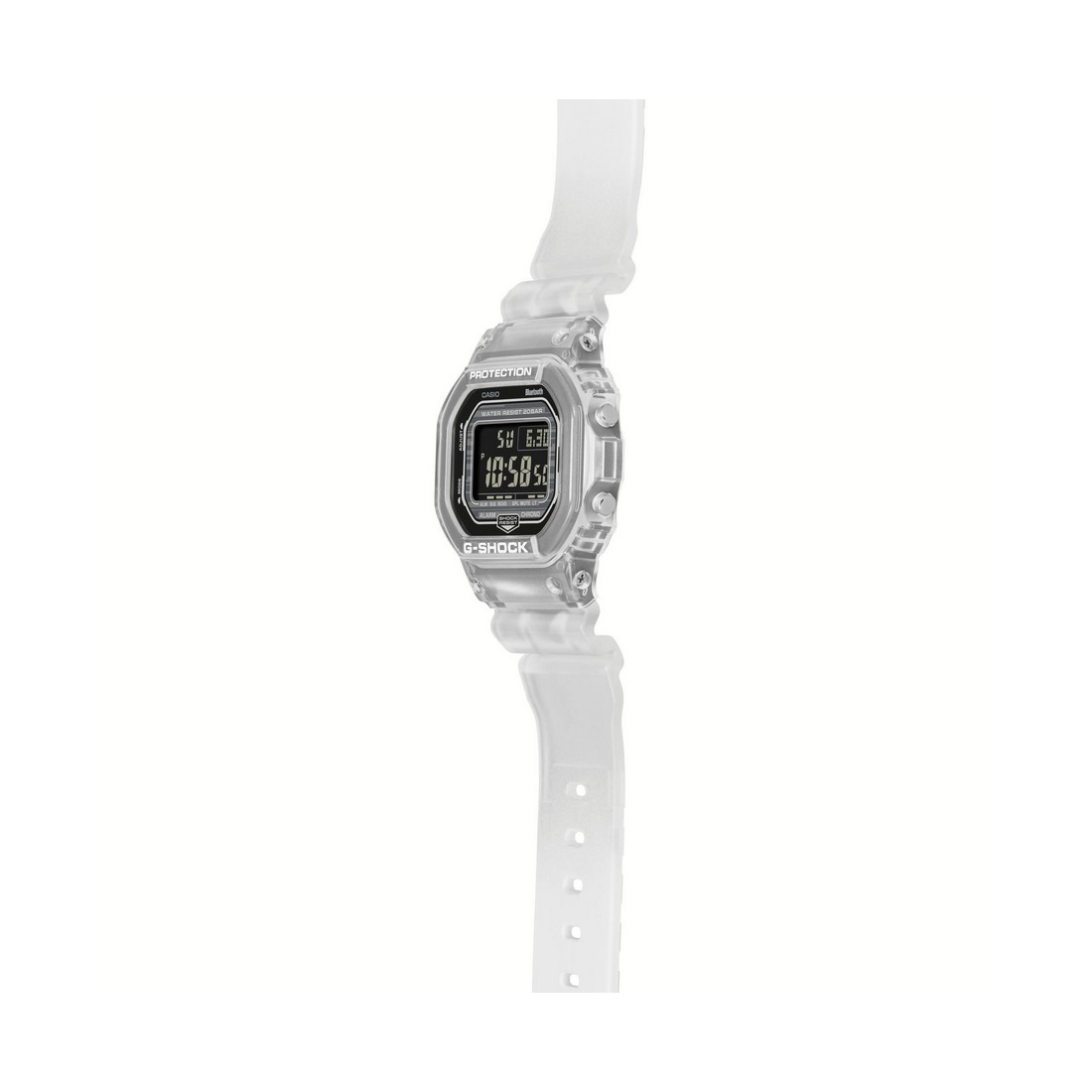 Đồng Hồ Casio Dw-B5600G-7 Nam Trắng Đen