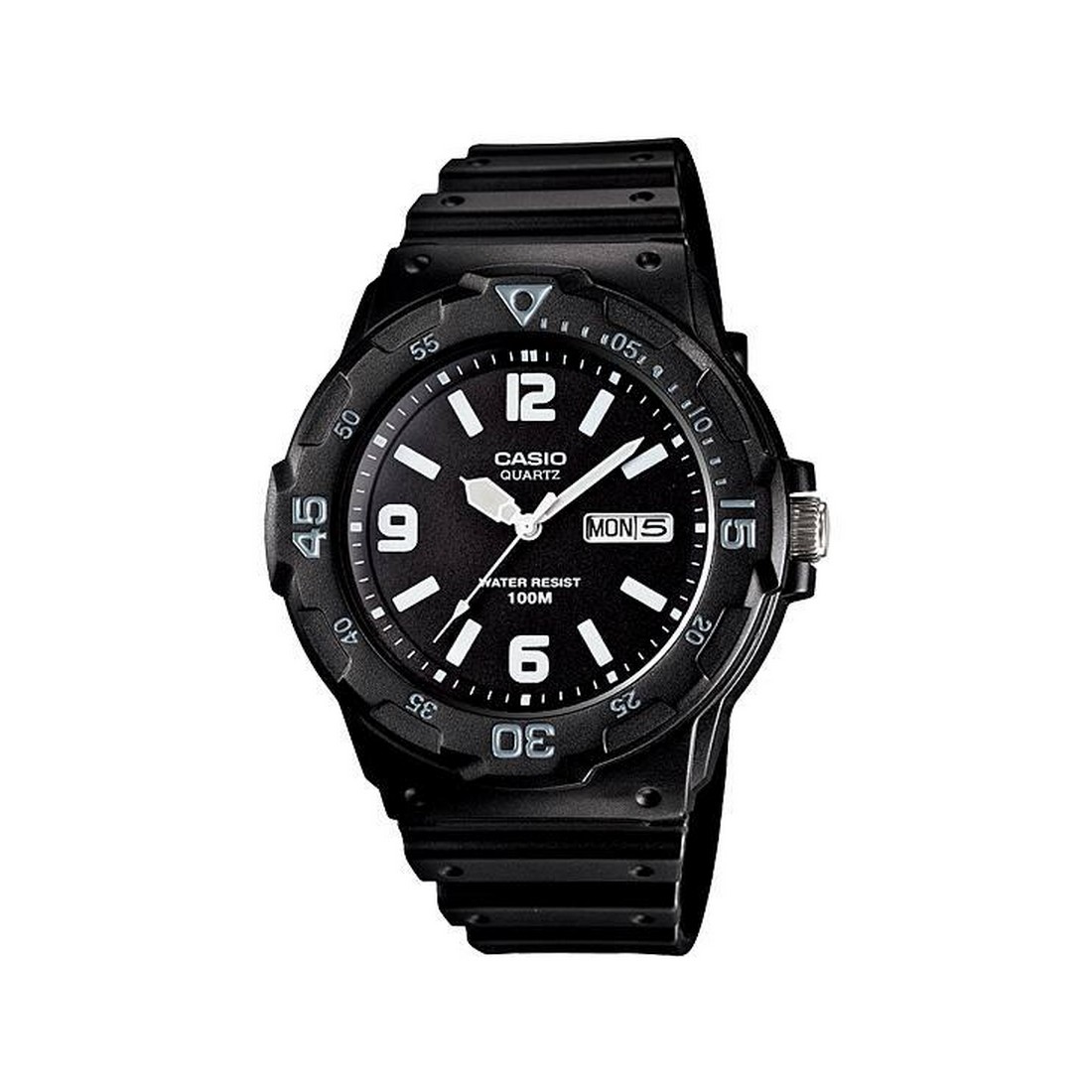 Đồng Hồ Casio Mrw-200H-1B2V Nam Đen Trắng